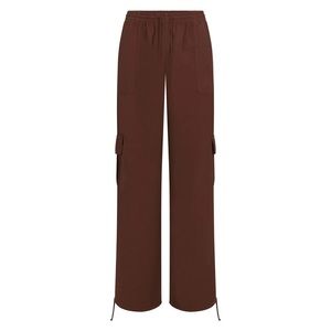 SKIMS SWIM Cover Up Cargo Pants in COCOA